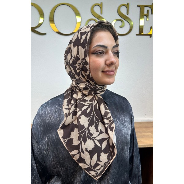 Desenli Soft Eşarp 04K